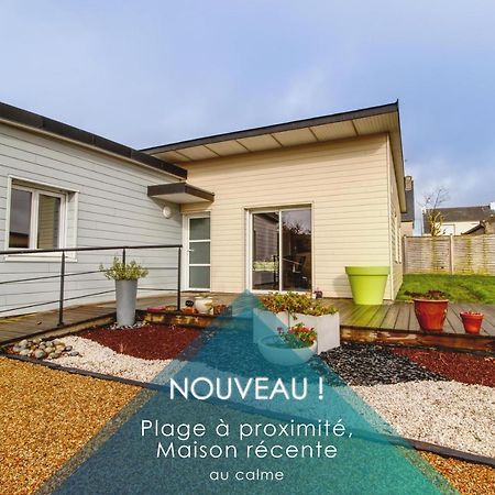 Maison Koant Ker - Proche Plage Tregana, Cadre Agreable Et Reposant, Sympathique Maison Au Calme Avec Petite Vue Mer Appartement Locmaria-Plouzane Buitenkant foto