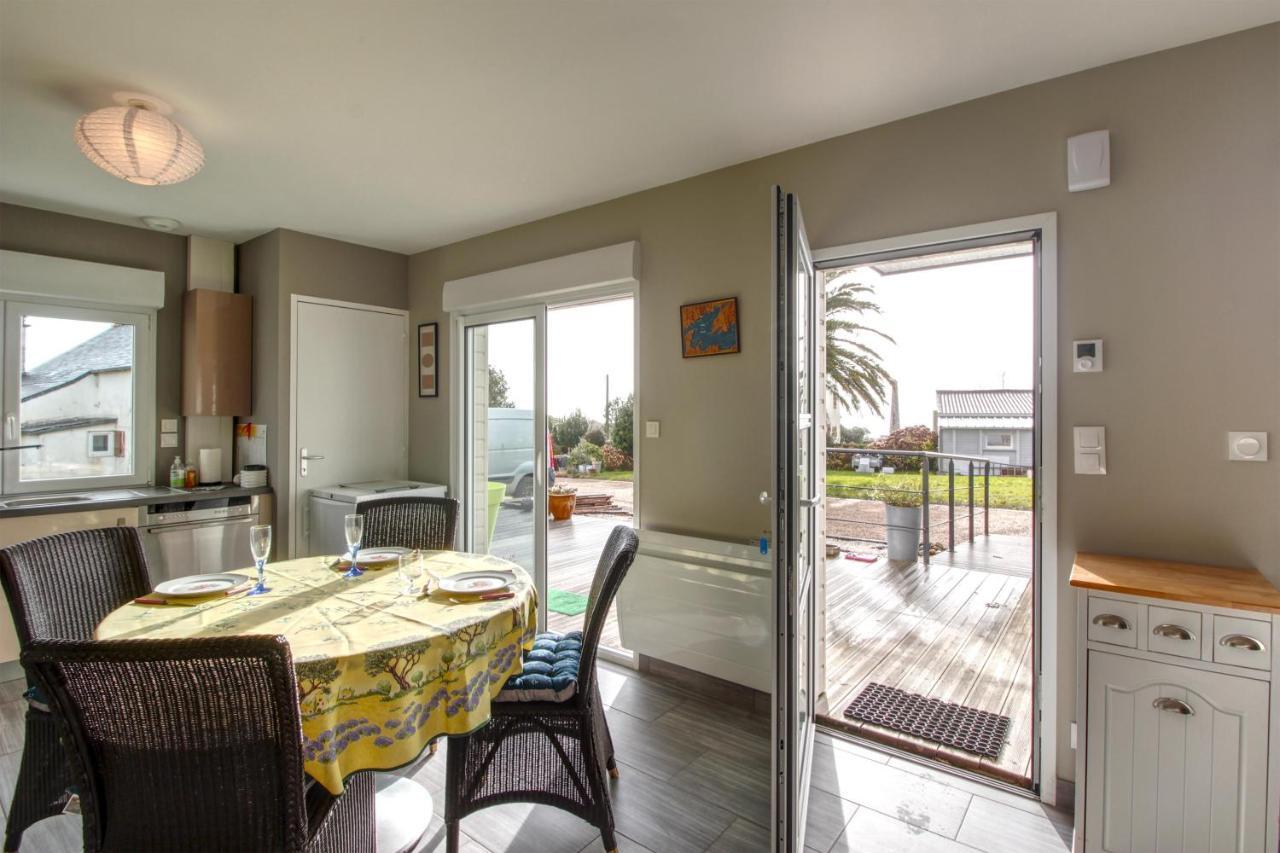 Maison Koant Ker - Proche Plage Tregana, Cadre Agreable Et Reposant, Sympathique Maison Au Calme Avec Petite Vue Mer Appartement Locmaria-Plouzane Buitenkant foto